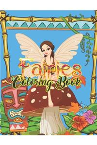 Fairies Coloring Book
