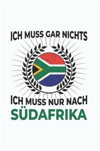 Südafrika Notizbuch