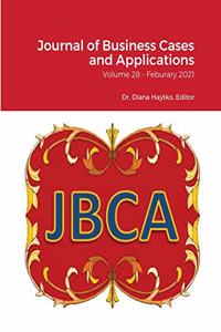 Journal of Business Cases and Applications - Volume 28