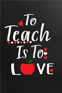 To Teach Is to Love