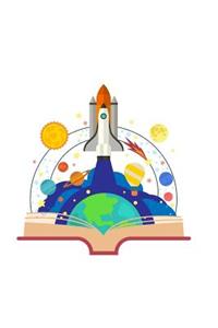 Astronomy Spaceship White Journal