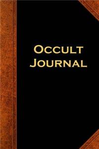 Occult Journal Vintage Style