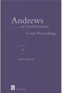 Andrews on Civil Processes - Volume 1