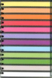 SPRING STRIPES A5 NOTEBOOK