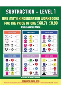 Kindergarten Math (Kindergarten Subtraction/taking away Level 1)