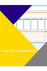 Family Meeting Workbook