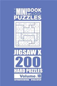The Mini Book of Logic Puzzles - Jigsaw X 200 Hard (Volume 10)