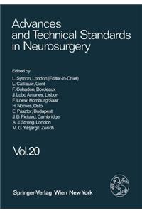 Advances and Technical Standards in Neurosurgery 20