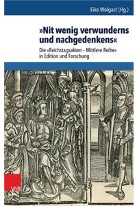 Nit Wenig Verwunderns Und Nachgedenkens