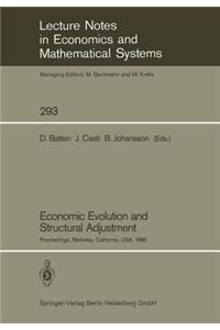 Economic Evolution and Structural Adjustment