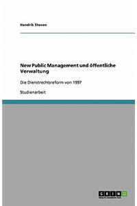 New Public Management und öffentliche Verwaltung