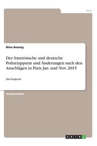 Der französische und deutsche Polizeiapparat und Änderungen nach den Anschlägen in Paris Jan. und Nov. 2015