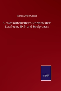 Gesammelte kleinere Schriften über Strafrecht, Zivil- und Strafprozess