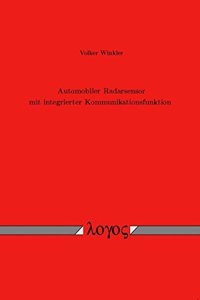 Automobiler Radarsensor Mit Integrierter Kommunikationsfunktion