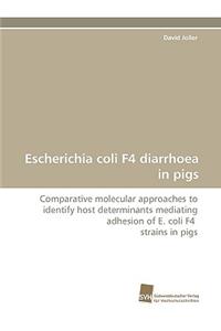 Escherichia Coli F4 Diarrhoea in Pigs