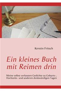 Ein kleines Buch mit Reimen drin