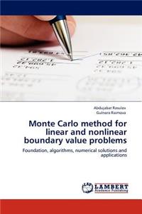 Monte Carlo method for linear and nonlinear boundary value problems