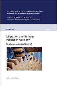 Migration and Refugee Policies in Germany