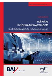 Indirekte Infrastrukturinvestments. Eine Entscheidungshilfe für institutionelle Investoren