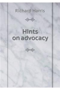 Hints on Advocacy