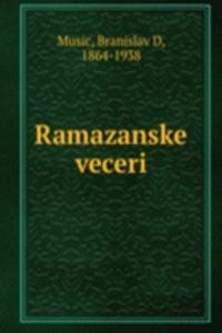 Ramazanske veceri