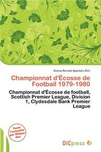 Championnat D' Cosse de Football 1979-1980