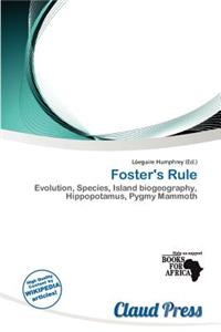 Foster's Rule