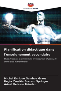 Planification didactique dans l'enseignement secondaire