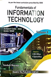 Fundamentals of Information Technology Volume 1 Class IX