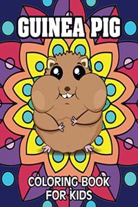 Guinea Pig Coloring Book For Kids