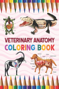 Veterinary Anatomy Coloring Book