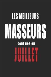 Les Meilleurs Masseurs sont nés en Juillet carnet de notes