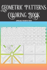 Geometric Patterns Coloring Book