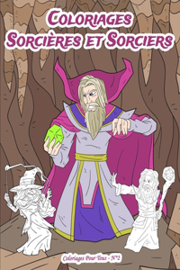 Coloriages Sorcières et Sorciers - Coloriages pour tous N°2