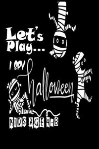 Let's Play... I Spy Halloween Kids Age 4-8