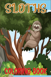 Sloths Coloring Book