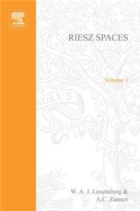 Riesz Spaces
