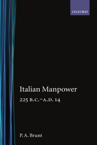 Italian Manpower 225 B.C.-A.D. 14