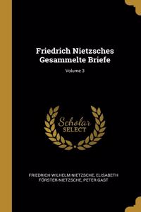 Friedrich Nietzsches Gesammelte Briefe; Volume 3