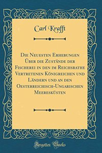 Die Neuesten Erhebungen Über die Zustände der Fischerei in den im Reichsrathe Vertretenen Königreichen und Ländern und an den Oesterreichisch-Ungarischen Meeresküsten (Classic Reprint)