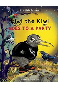Riwi the Kiwi Goes to a Party (OpenDyslexic)