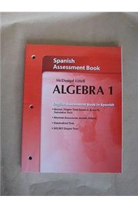 McDougal Littell High School Math: Assessment Book Algebra 1