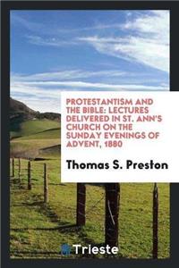 Protestantism and the Bible