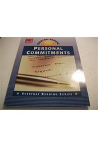 Everyday Reading Personal Commitments Worktext