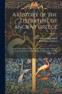 History of the Literature of Ancient Greece