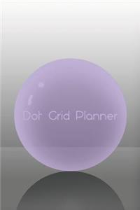 Dot Grid Journal Violet Bubble