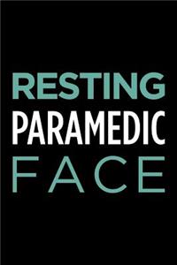 Resting paramedic face
