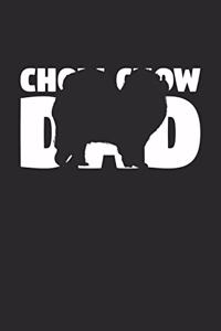 Chow Chow Notebook 'Chow Chow Dad' - Gift for Dog Lovers - Chow Chow Journal
