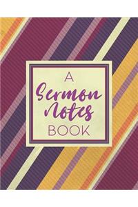 Sermon Notes Book