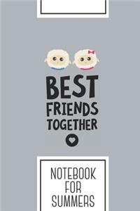Notebook for Summers